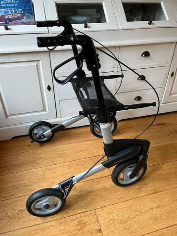 Nette lichtgewicht rollator Topro Olympos-S , zwart/grijs beschikbaar voor biedingen