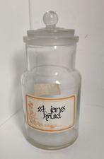 St. Jans Kruid voorraadpot snoeppot winkelpot, Antiek en Kunst, Ophalen of Verzenden