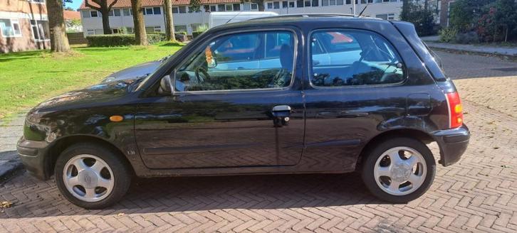 Nissan Micra 1.3  1999 Zwart NAP, Auto's, Nissan, Particulier, Micra, Airbags, Lichtmetalen velgen, Benzine, Euro 2, Hatchback