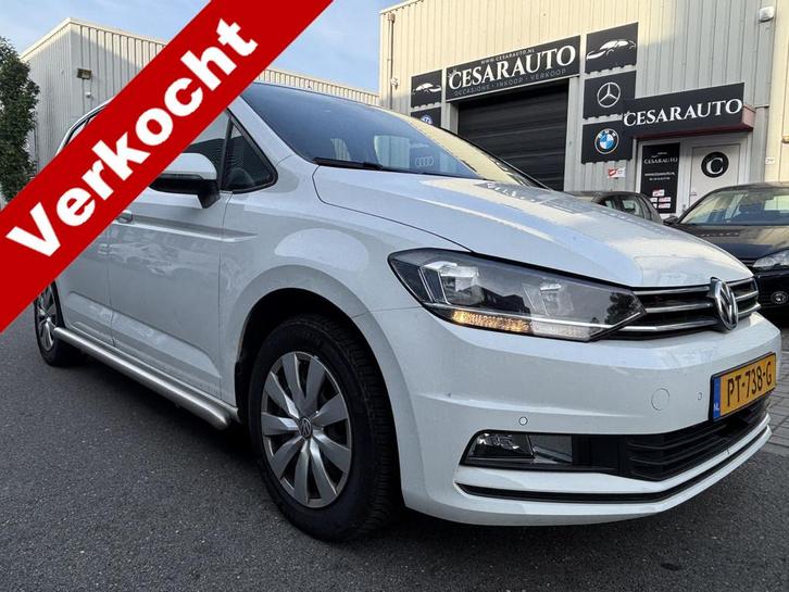 Volkswagen Touran 2.0 TDI SCR AUTOMAAT / DEALERONDERHOUDEN, Auto's, Volkswagen, Bedrijf, Te koop, Touran, ABS, Airbags, Airconditioning