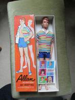 Vintage  barbie Ken Allan in doos mattel 1965, Verzenden, Zo goed als nieuw, Pop