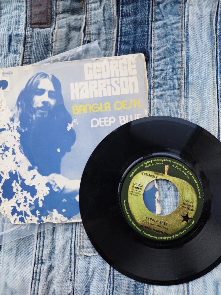 George Harrison - Bangla Desh / Deep Blue - Single, Ophalen of Verzenden