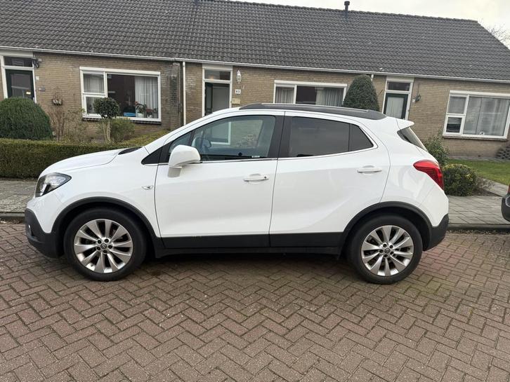 Opel Mokka 1.4 Turbo 140PK Start/stop 2015 Wit, Auto's, Opel, Particulier, Mokka, ABS, Adaptive Cruise Control, Airbags, Airconditioning