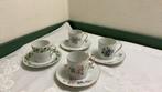 Rosenthal, kop en schotels, brocante, mocca, bloemen, Antiek en Kunst, Antiek | Servies compleet, Ophalen of Verzenden