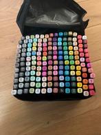 168 Markers - Alle Kleuren!, Ophalen of Verzenden, Zo goed als nieuw, Potlood of Stift