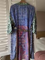 Lange gekleurde kimono met zijde van boho love, Kleding | Dames, Jurken, Maat 38/40 (M), Blauw, Nieuw, Ophalen of Verzenden