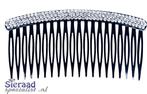 Elegante strass haarkam voor perfect kapsel, Haarspeld, Ophalen of Verzenden, Sieraadspecialist, Nvt