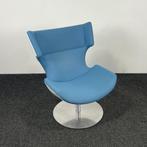 Artifort Boson Fauteuil - Blauw 25348, Huis en Inrichting, Fauteuils, Ophalen, Gebruikt, 75 tot 100 cm, Metaal
