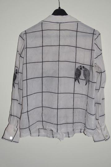 Klassieke Louis Féraud zijden designer blouse maat 42 beschikbaar voor biedingen