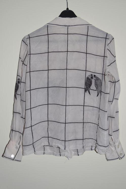 Klassieke Louis Féraud zijden designer blouse maat 42, Kleding | Dames, Blouses en Tunieken, Gedragen, Maat 42/44 (L), Ophalen of Verzenden