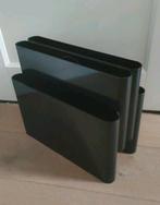 Kartell Giotto Stoppino vintage Lectuurbak krantenbak zwart, Huis en Inrichting, Woonaccessoires | Krantenbakken en Lectuurbakken