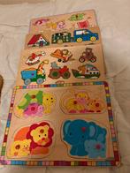 4 houten legpuzzels, Ophalen of Verzenden, Zo goed als nieuw