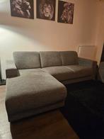 Hoekbank met een losse tweezitsbank, Ophalen of Verzenden, 75 tot 100 cm, Stof
