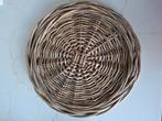 Riet decoratie bord, Huis en Inrichting, Woonaccessoires | Onderzetters, Ophalen, Zo goed als nieuw, Bord