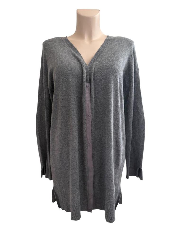 Twin Set vest XL, Kleding | Dames, Truien en Vesten, Zo goed als nieuw, Maat 46/48 (XL) of groter, Grijs, Ophalen of Verzenden