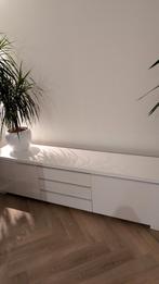 TV Meubel hoogglans, Ophalen, Kunststof, Gebruikt, 150 tot 200 cm