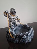 Asbak Gorilla Beeld, Ophalen of Verzenden, Gebruikt, Overige materialen, Dierenbeeld