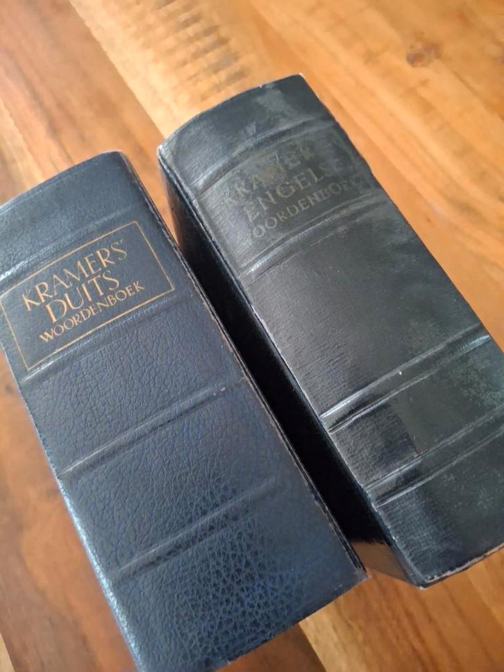 Antieke Kramers Woordenboeken Duits & Engels, Boeken, Woordenboeken, Gelezen, Duits, Kramers, Ophalen of Verzenden