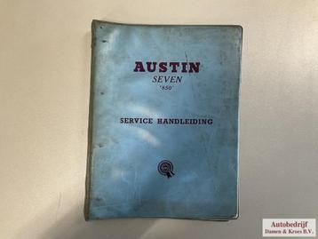 Service Handleiding Austin Seven publication order no. Nr. A beschikbaar voor biedingen