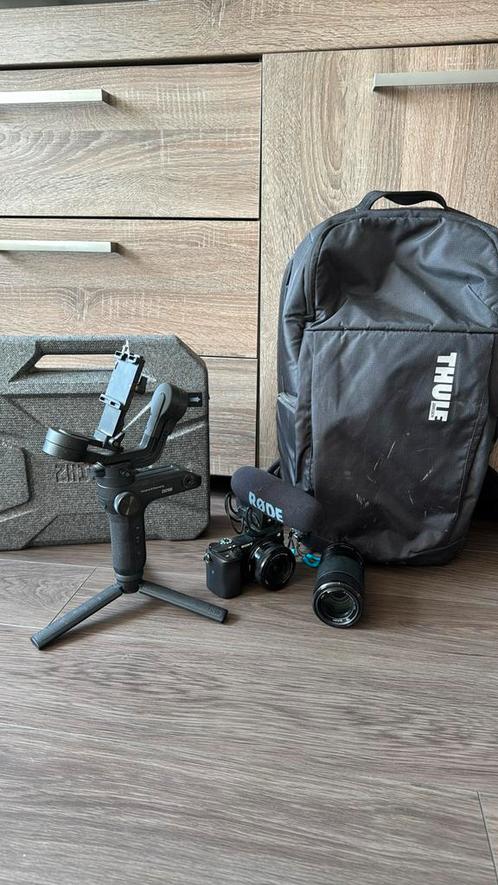 Compete Sony A6400 set up met 2 lenzen, Gimbal etc, Audio, Tv en Foto, Fotocamera's Digitaal, Zo goed als nieuw, Sony, Ophalen of Verzenden