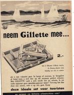 Neem GILLETTE mee.. met 2 Blauwe GILLETTE Mesjes, Verzenden, Zo goed als nieuw, Gebruiksvoorwerp