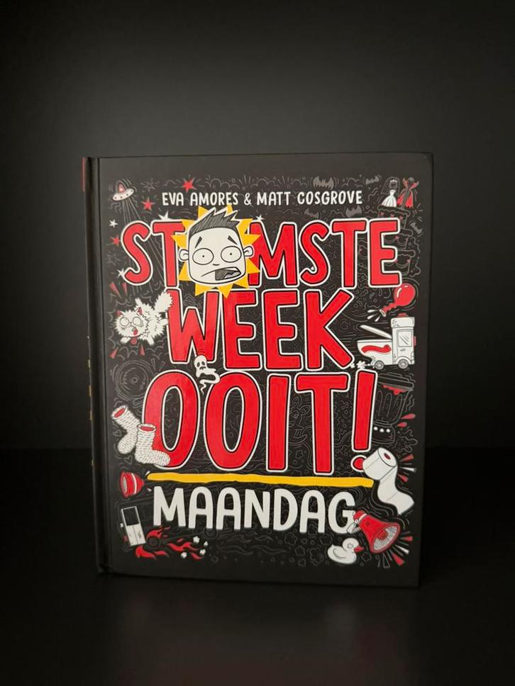 Eva Amores - Maandag, Boeken, Kinderboeken | Jeugd | onder 10 jaar, Zo goed als nieuw, Fictie algemeen, Ophalen of Verzenden