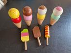 Speelgoed ijsjes van hout, Ophalen, Gebruikt, Hout, Speelkeuken-accessoire