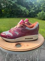 Nike Air Max 1 X Patta Waves Rush Maroon 43, Kleding | Heren, Schoenen, Ophalen, Zo goed als nieuw, Overige kleuren