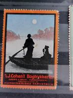 Denemarken cinderella reclame boekdrukkerij Cohen, Ophalen of Verzenden, Denemarken, Postfris