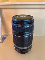 Canon EF-S 55-250mm IS Lens + zonnekap, Ophalen of Verzenden, Gebruikt