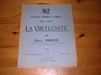 La virtuosité - emile siroux, Muziek en Instrumenten, Bladmuziek, Les of Cursus, Piano, Gebruikt, Klassiek