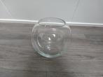 Bolle vaas, Huis en Inrichting, Minder dan 50 cm, Glas, Gebruikt, Ophalen of Verzenden