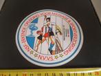 sticker strip sport fiets voetbal NVVS opleiding massage, Ophalen, Zo goed als nieuw, Bedrijf of Vereniging