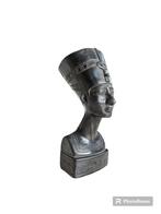 Antieke koningin nefertiti zwart basalt, Ophalen of Verzenden, Overige typen