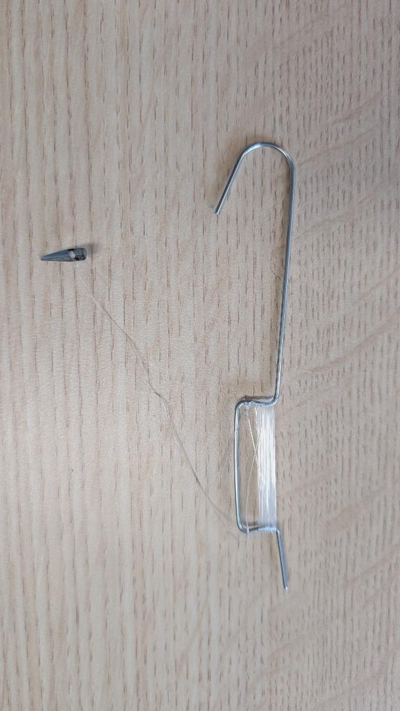 Bevestigingshaak met nylon draad, 218 stuks, Hobby en Vrije tijd, Overige Hobby en Vrije tijd, Nieuw, Ophalen of Verzenden