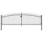 Hekpoort dubbele deur met speren bovenkant 400x175 cm €225, Tuin en Terras, Ophalen of Verzenden, Nieuw