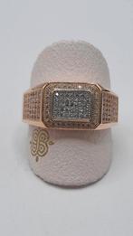 gouden heren ring 14kt, Sieraden, Tassen en Uiterlijk, Ringen, Heer, Www.bredajuwelier.nl, Nieuw, Ophalen of Verzenden