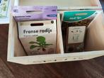Zadendoos bewaardoos en zaden Makkelijke Moestuin, Blossombs, Ophalen of Verzenden, Nieuw, Kweekbak