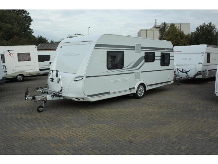 Tabbert Booster 490 TD ZGAN Mover Airco Thule, Caravans en Kamperen, Caravans, Bedrijf, tot en met 4, Rondzit, Tabbert, Frans bed