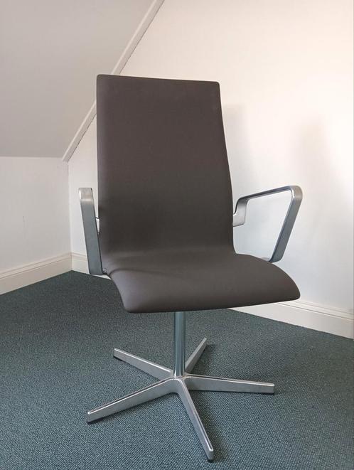 Oxford design Chair(s). Arne Jacobsen voor Fritz Hansen, Huis en Inrichting, Bureaustoelen, Gebruikt, Zwart, Ophalen