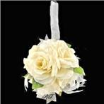 Zeer mooi ivoren pomander bal voor je bruiloft., Ophalen of Verzenden, Nieuw, Versiering, Geboorte of Huwelijk