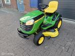 Zitmaaier john deere x166  zijlosser 2 cilinder, Tuin en Terras, Zitmaaiers, Ophalen, Zo goed als nieuw, Mulchfunctie