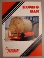 Tractor folder RONDODAN balenwikkelaar, Boeken, Catalogussen en Folders, Ophalen of Verzenden, Zo goed als nieuw