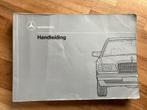 Handleiding Mercedes Benz W126 - 260SE, Auto diversen, Handleidingen en Instructieboekjes, Verzenden