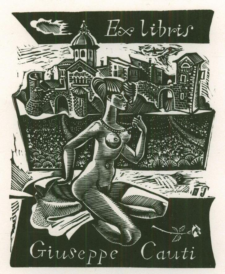 3255 Ex Libris Frankrijk : Michel Jamar, z.j., Antiek en Kunst, Kunst | Etsen en Gravures, Verzenden