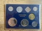 Nederlandse Antillen muntset 1980 * complete set in cassette, Koningin Juliana, Setje, Zilver, Overige waardes