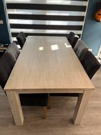 Te koop eettafel 100x190, Ophalen, Gebruikt, Eikenhout, 50 tot 100 cm
