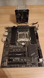 MSI X299 Raider met koeler (defect), Computers en Software, Moederborden, DDR4, Ophalen of Verzenden, ATX, Niet werkend