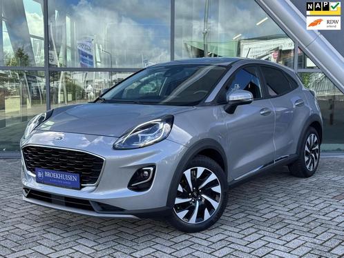 Ford Puma 1.0 EcoBoost Hybrid Titanium 125pk Automaat / Came, Auto's, Ford, Bedrijf, Te koop, Puma, ABS, Achteruitrijcamera, Adaptive Cruise Control