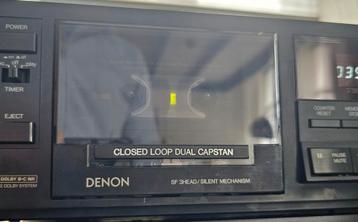 Denon DRM22 Dual Capstan 3 kops Dolby BC izgst. Garantie beschikbaar voor biedingen